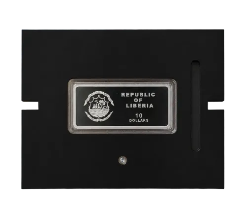 Монета серебряная "Год тигра. Либерия" 30 г, цена за грамм 5.96 USD на 2026.10.03. Монеты . Задняя сторона