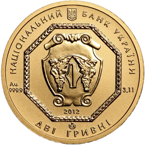 Монета золотая “Архистратиг Михаил” 3,11 г, цена за грамм 210.00 USD на 2026.10.03. Монеты . Задняя сторона