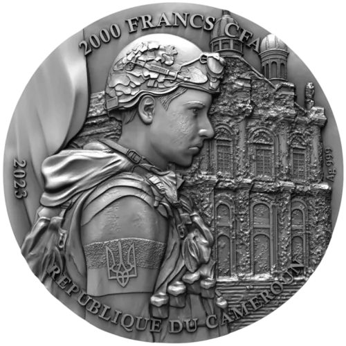 Монета серебряная “Остров Змеиный” 62,2 г, цена за грамм 10.06 USD на 2026.10.03. Монеты . Задняя сторона